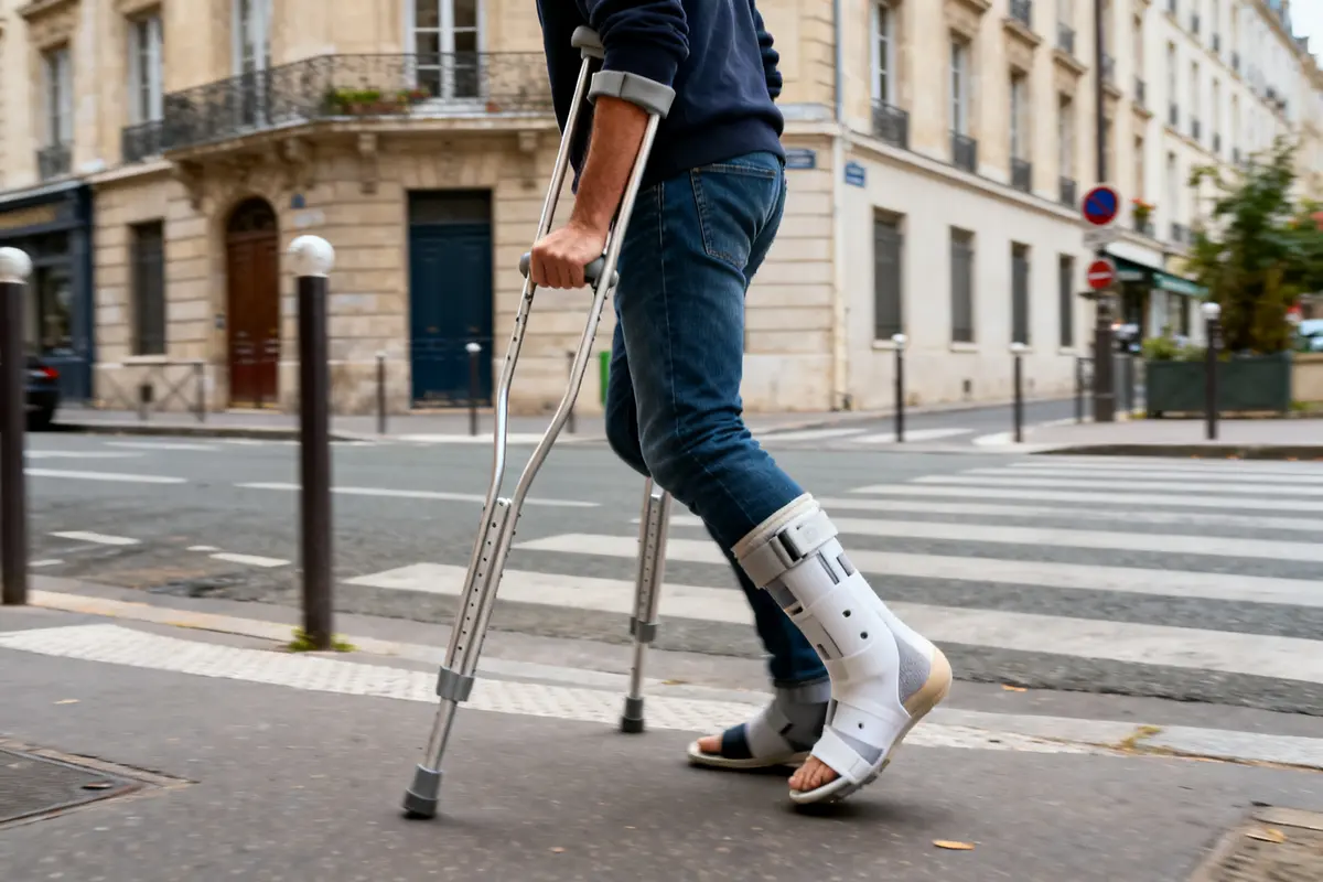 Marcher après fracture plateau tibial sans opération : Quand et comment ?