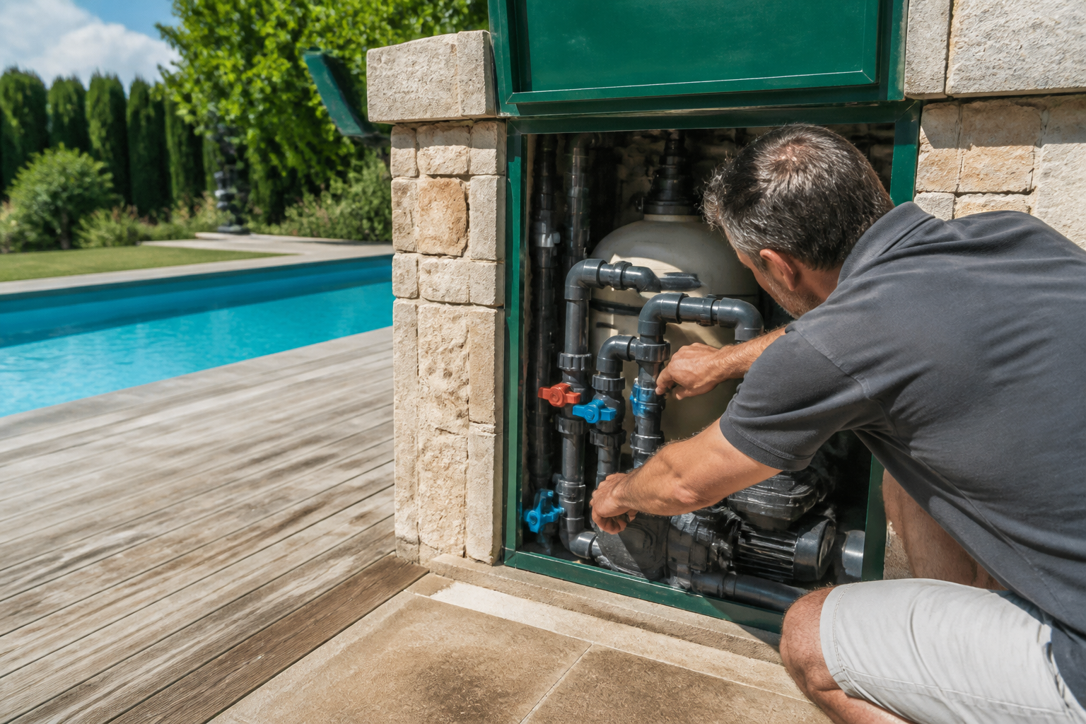 Ce que coûte vraiment la filtration d’une piscine sur une année